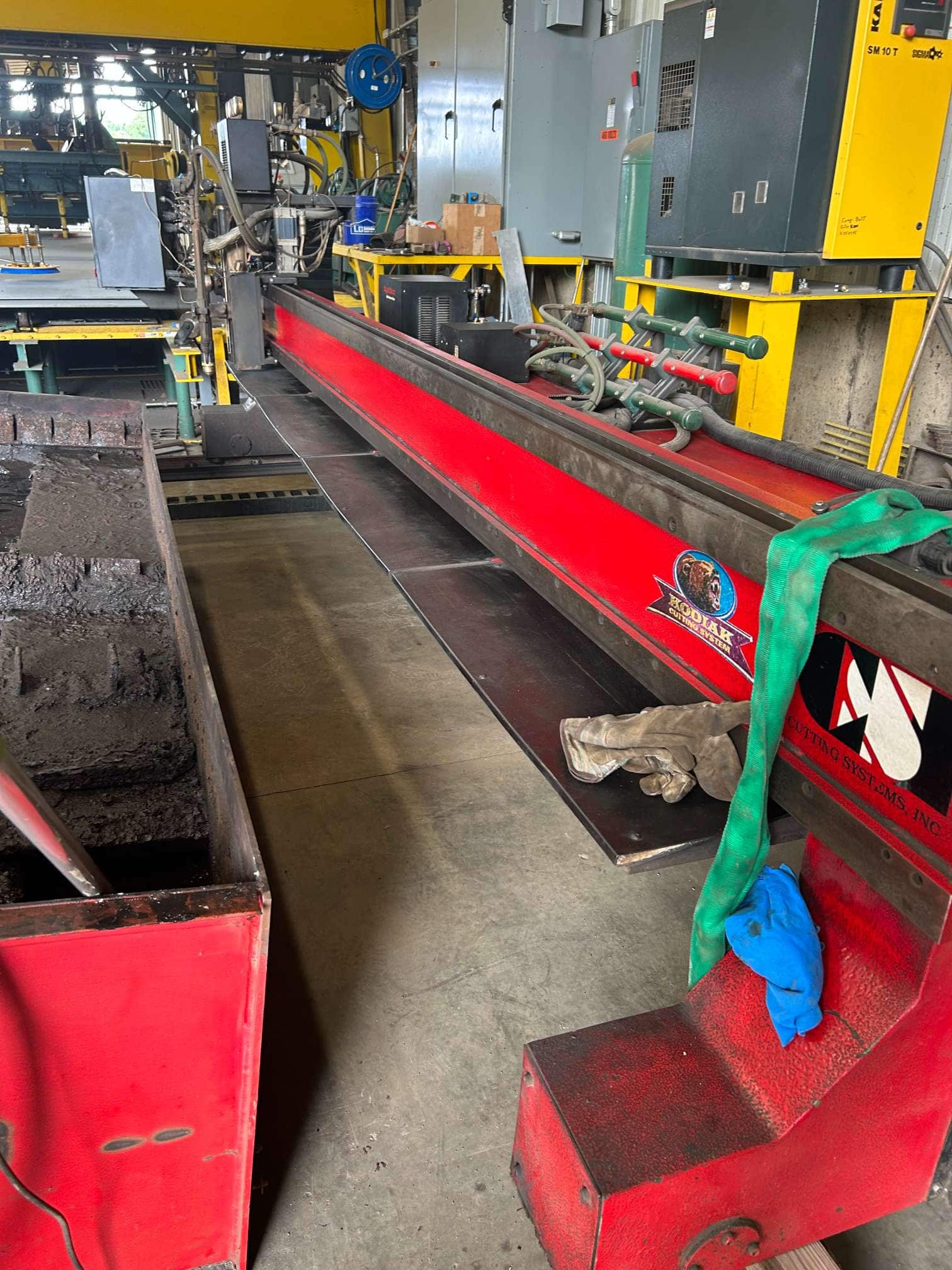 10' x 40' Cutting Systems Inc. CNC Plasma Table Burny Phantom HPR 260 XD, 2008 - Image 2