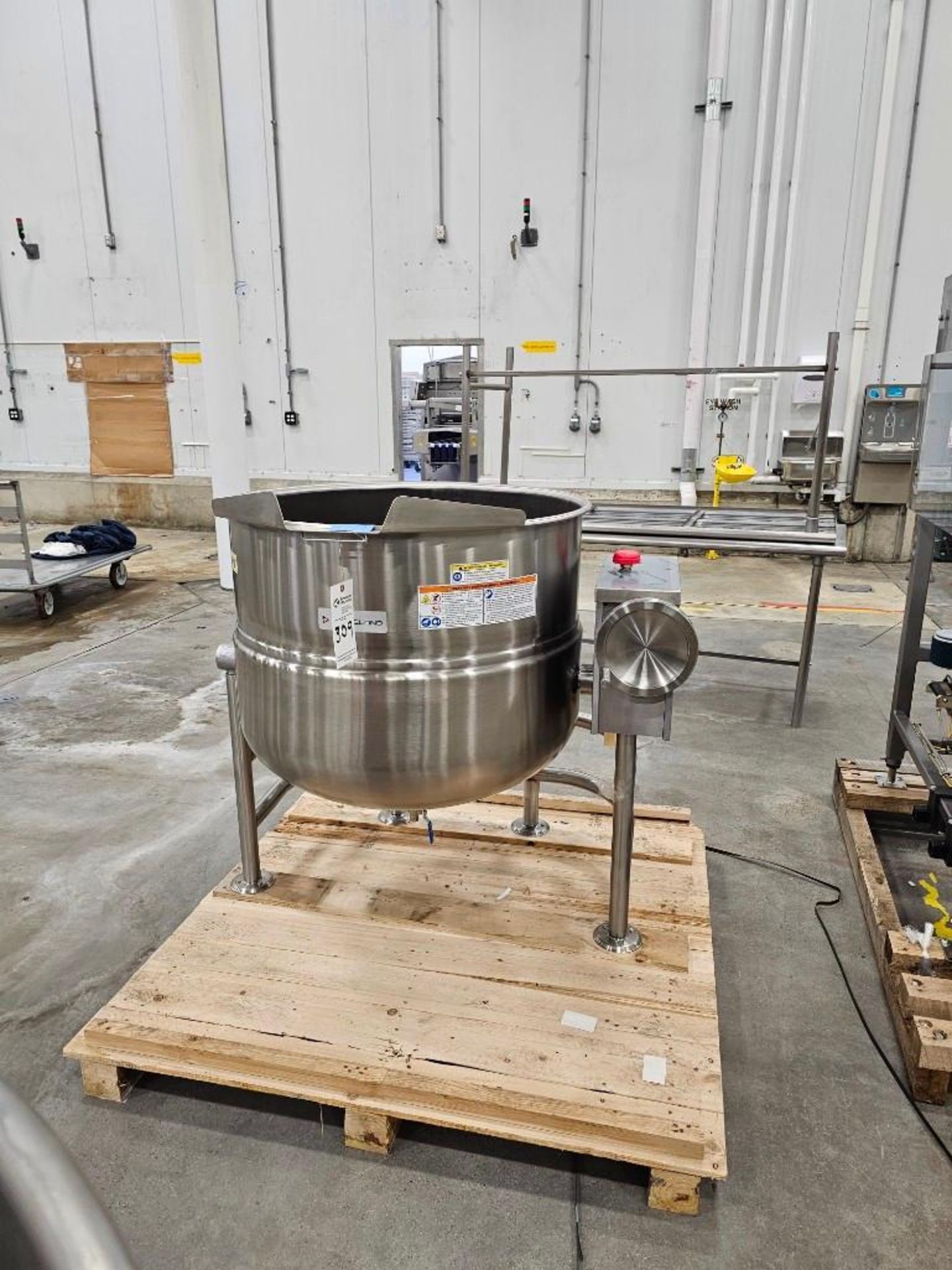 2022-unused-cleveland-stainless-steel-kettle-lot309 2007 techni intec 612 5-axis waterjet