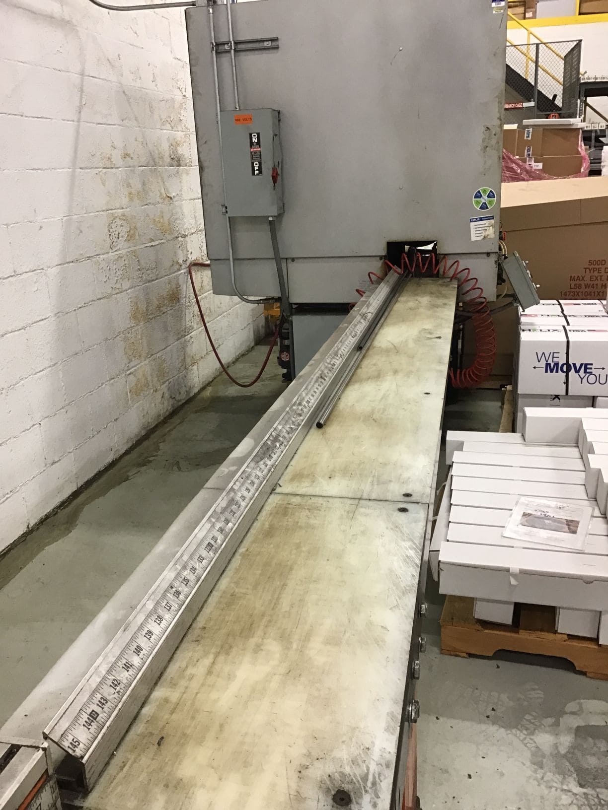 20-22'' Severit with Everett Wet Abrasive Cutoff Machine with Hydraulic Powerhead, 2014 - Image 4