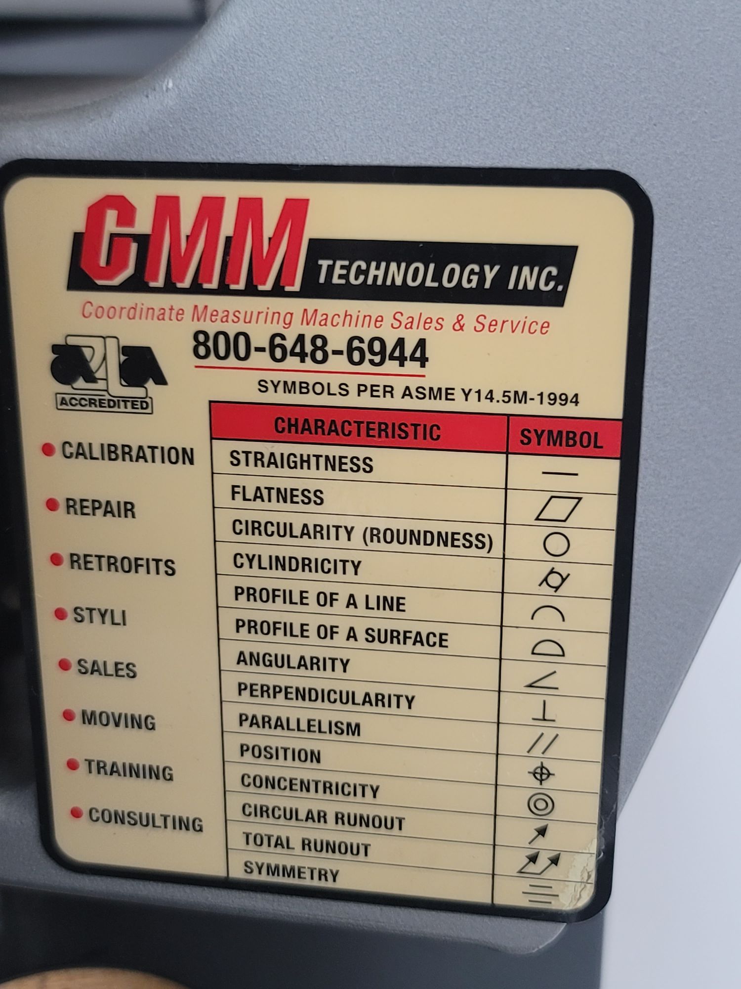 Brown & Sharpe Gage 2000 CMM, 2001 - Image 6