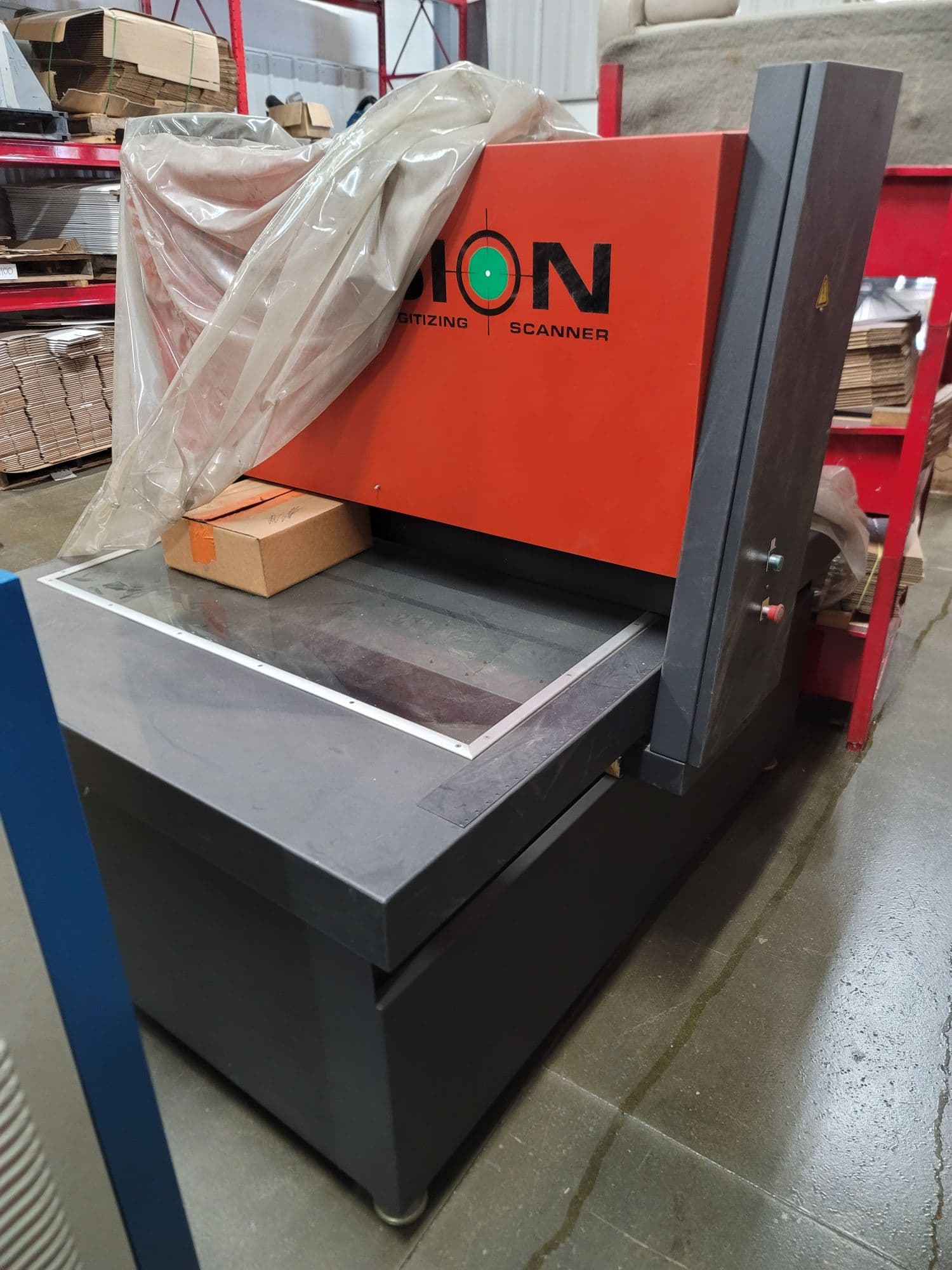 Amada Fabrivision 4' x 4' Scanning Machine - 2001, 8 Cameras, Never Used
