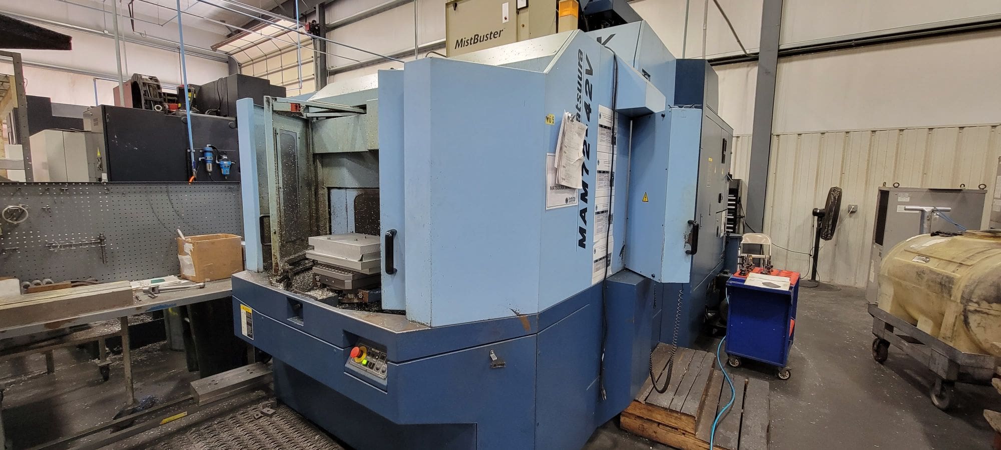 Matsuura MAM72-42V VMC - 2007, 5 Axis, Pallet Changer, 320 Tool ATC - Image 3