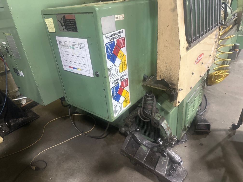Mori Seiki TL-40 CNC Lathe, 1989- Tailstock, Chip Conveyor - Image 3