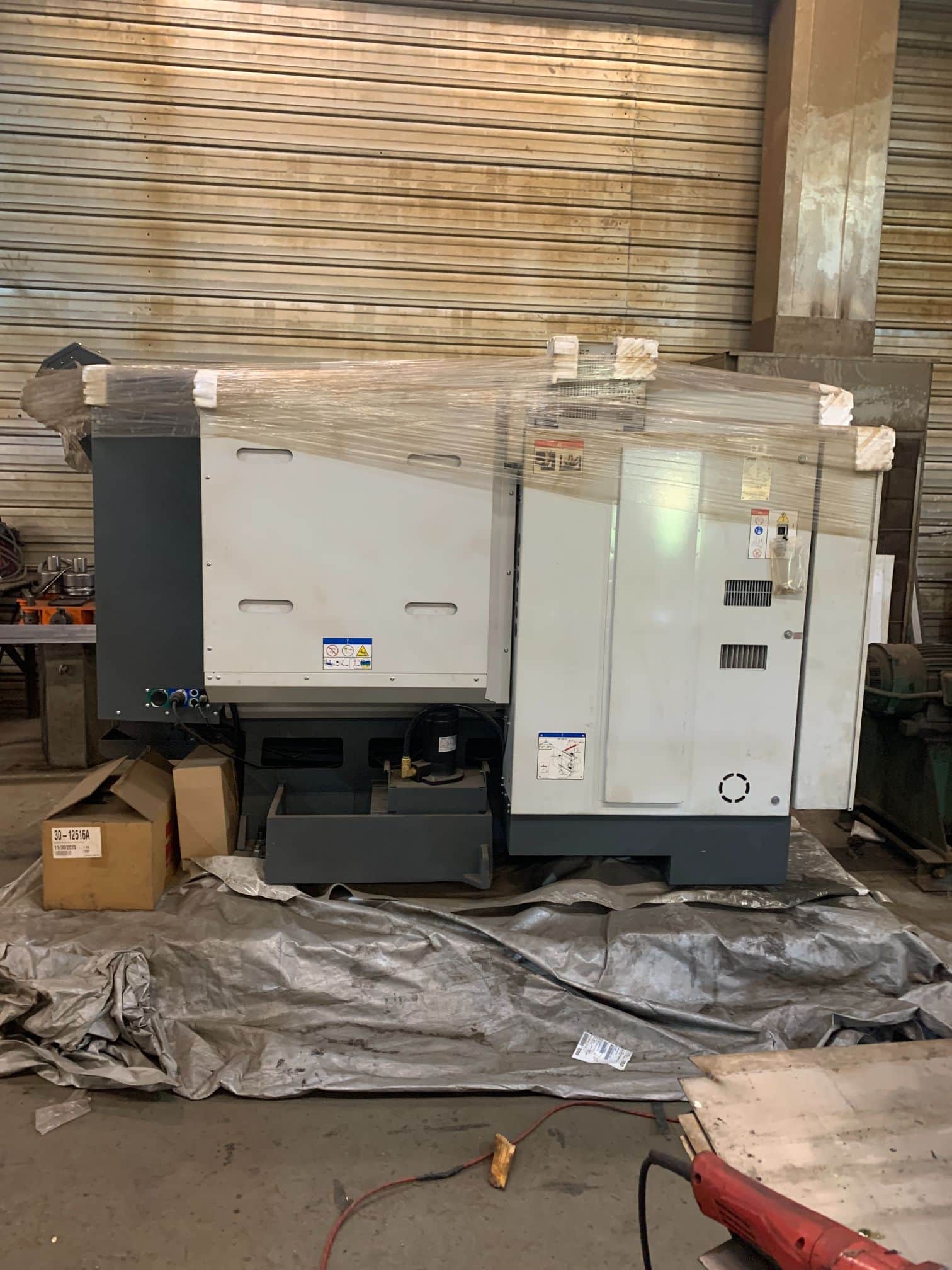 Haas ST-15 CNC Lathe, 2020 - NEW, never powered w/ tailstock and conveyor - Image 3