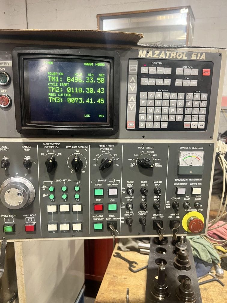 Mazak VTC-41 CNC VMC, 1991 - Image 3