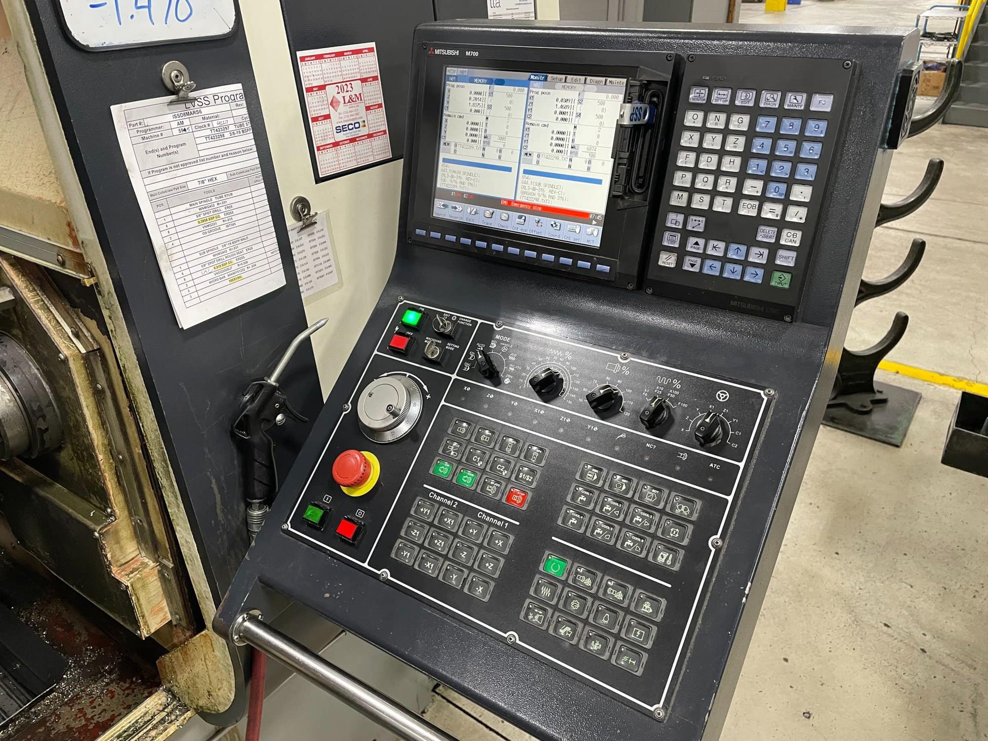 Quick-Tech TT-42 CNC Multi-Axis Lathe, 2011 - 8 Axis (3 Available) - Image 3