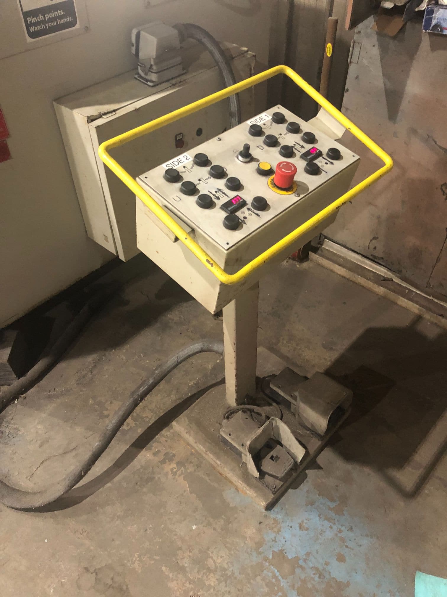 5"x5"x1/2" Imcar CPHV 120 Double Initial Pinch Universal Hydraulic Angle Bending Roll, 2007 - Image 4