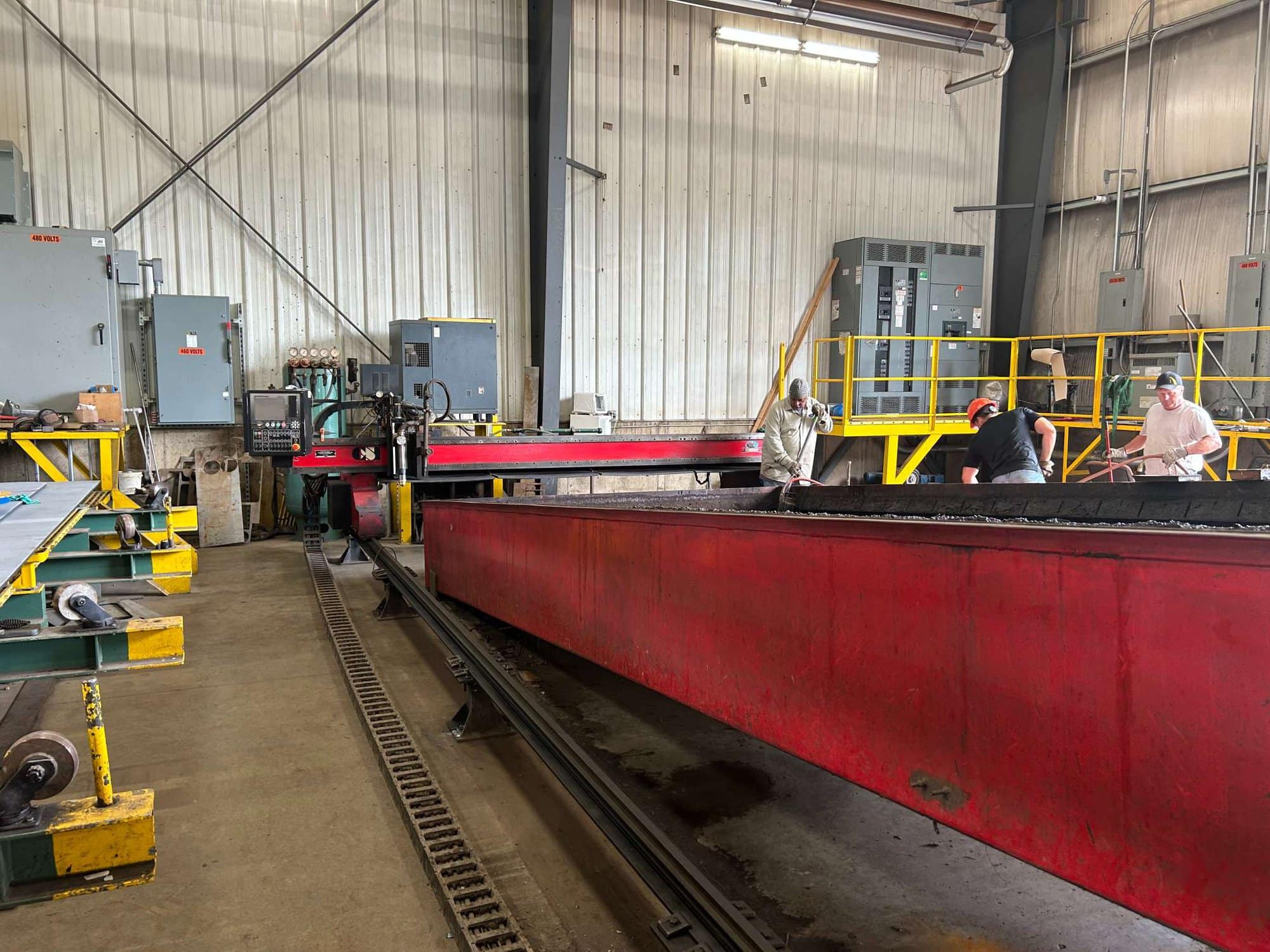 10' x 40' Cutting Systems Inc. CNC Plasma Table Burny Phantom HPR 260 XD, 2008 - Image 5