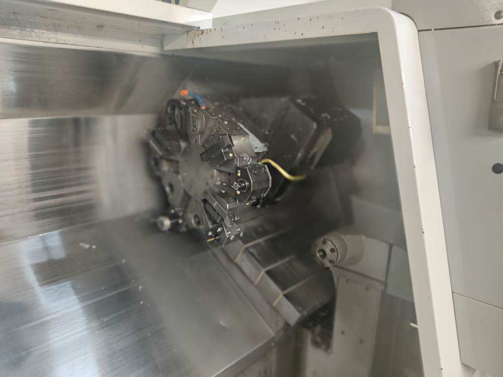 Haas SL-30 T CNC Lathe, 2008 - Live Tooling, C-axis, Tailstock, Tool-Presetter - Image 6
