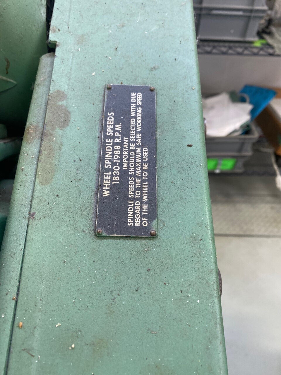 Myford Cylindrical MG12 OD Grinder, 1980's - Image 7