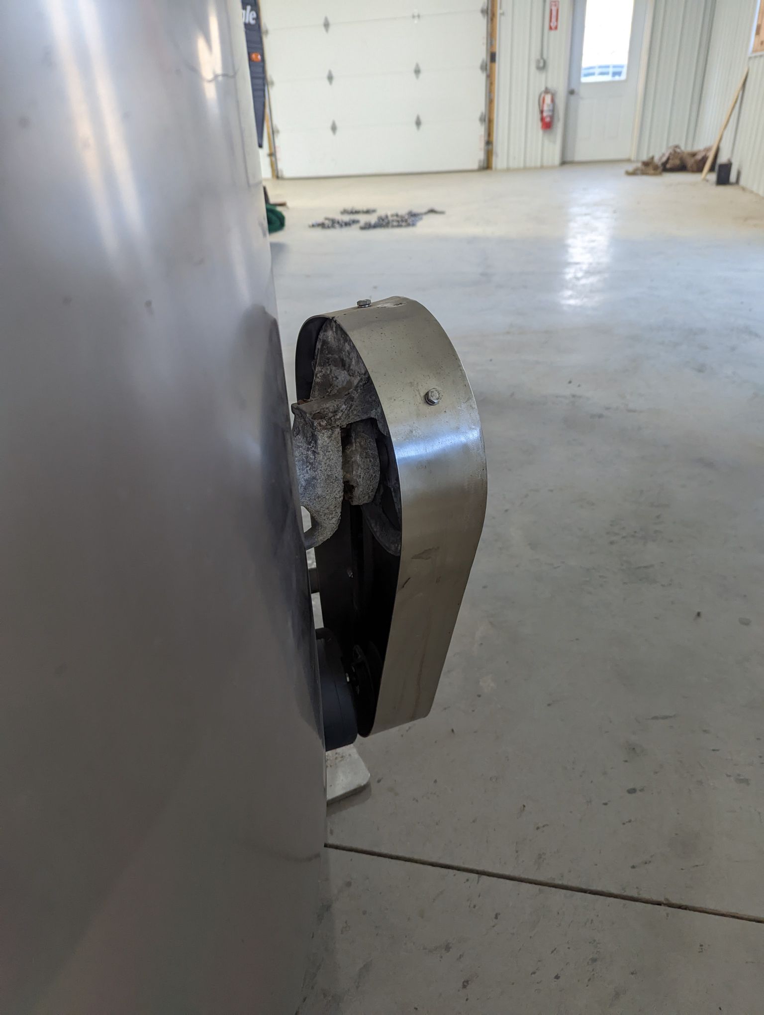 1000 Gallon Stainless Steel Single Wall Holding Tank, 2019- 1/2 HP Prop Mixer Sidebottom - Image 7