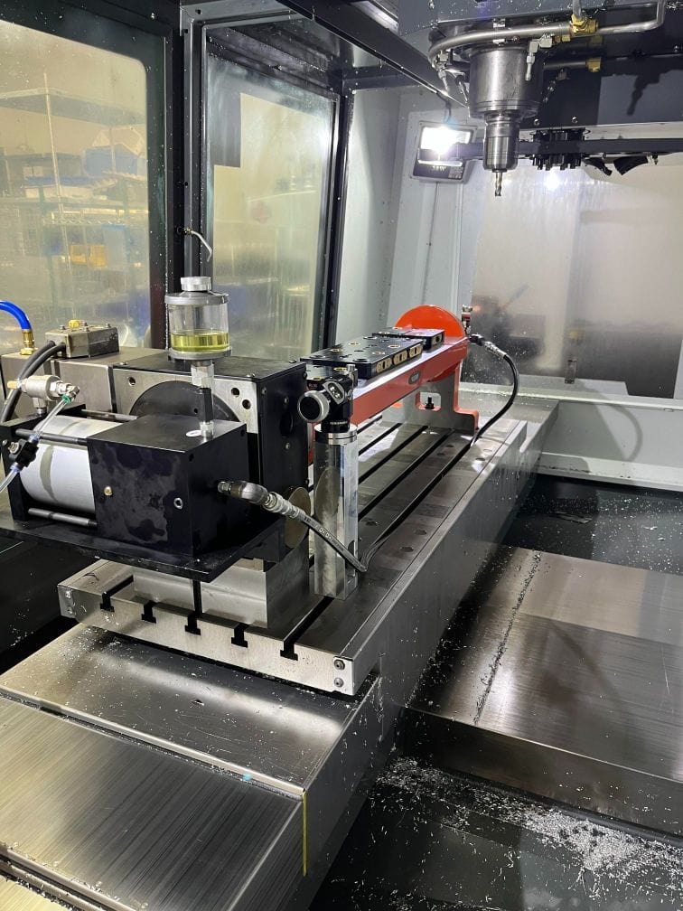 Haas VF-4SS VMC, 2019 - HRT-210 Trunnion, Probe, Coolant Thru Spindle - Image 7