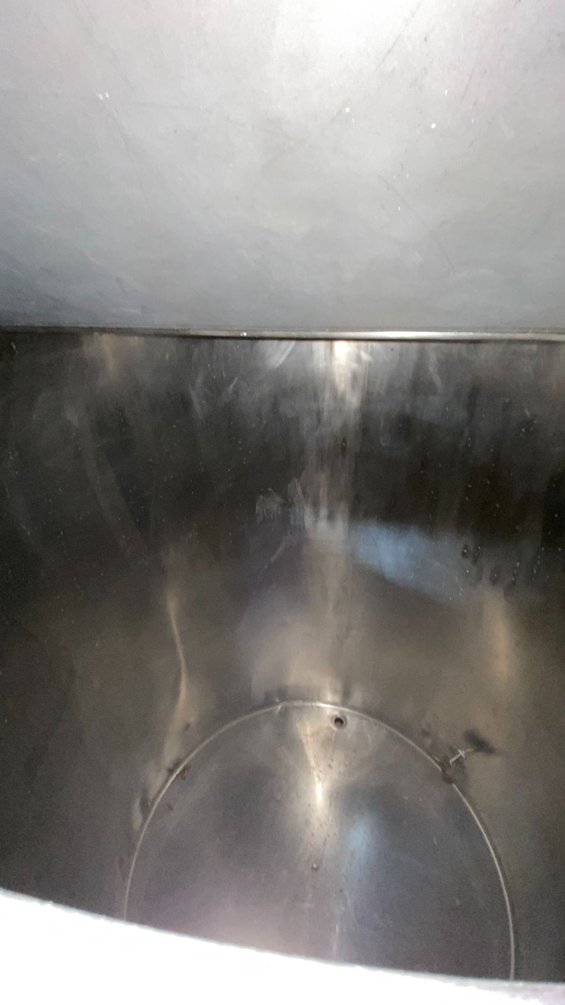1000 Gallon Stainless Steel Single Wall Holding Tank, 2019- 1/2 HP Prop Mixer Sidebottom - Image 8