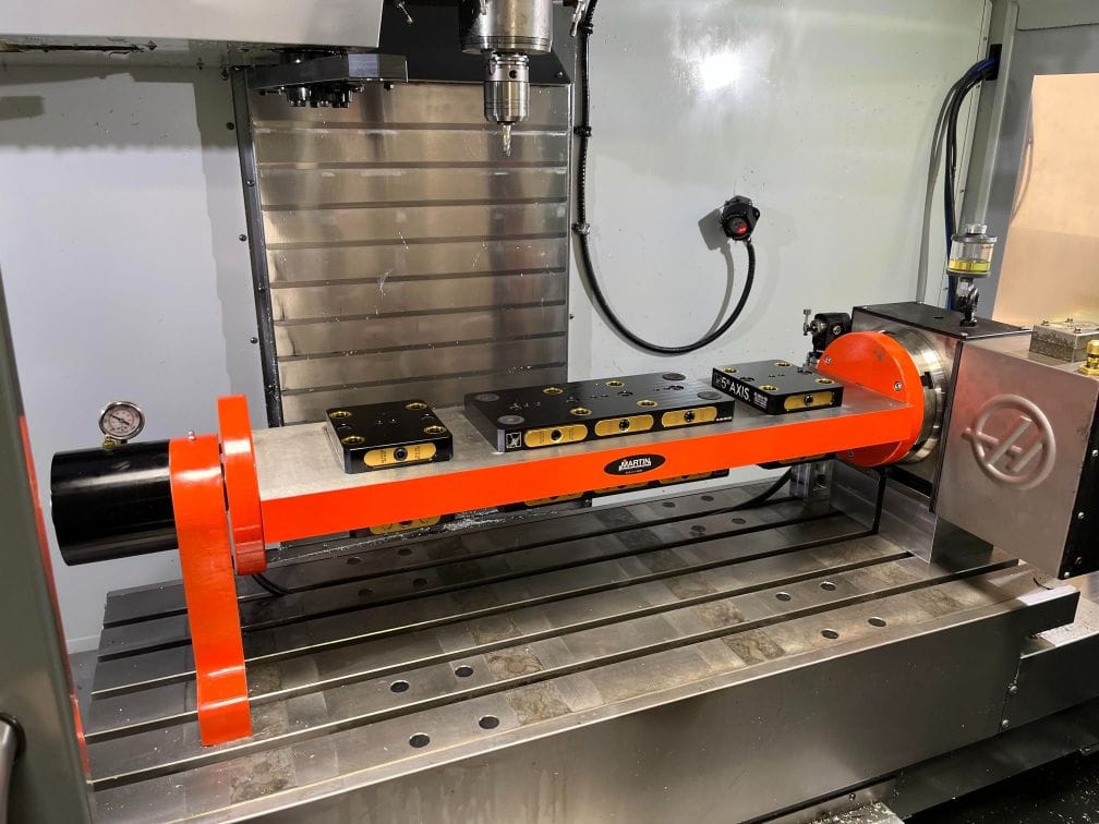 Haas VF-4SS VMC, 2019 - HRT-210 Trunnion, Probe, Coolant Thru Spindle - Image 8