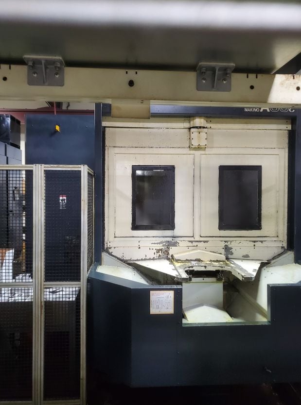 Makino A66E HMC, 2005 - Full 4th Axis, Pro 3 Control, Auto Pallet Changer, TSC - Image 9