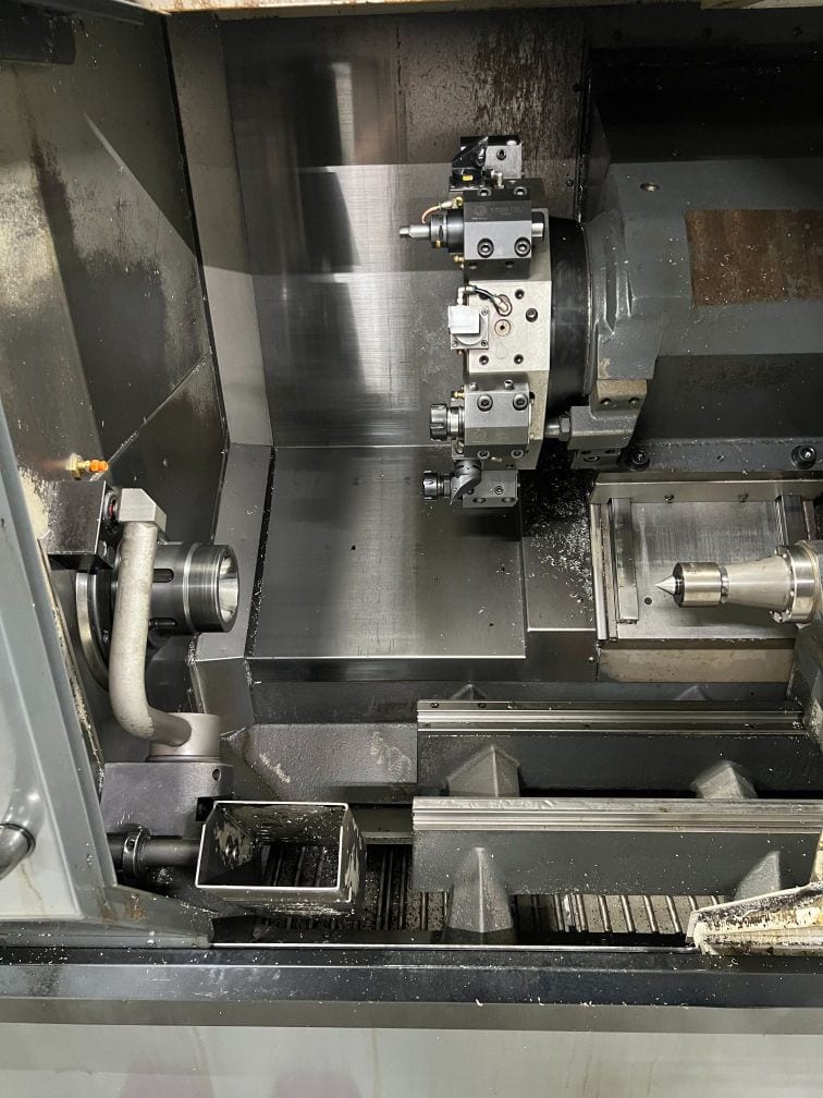 Haas ST-20 CNC Lathe, 2016 - Bar Feeder, Tailstock, Parts Catcher - Image 5