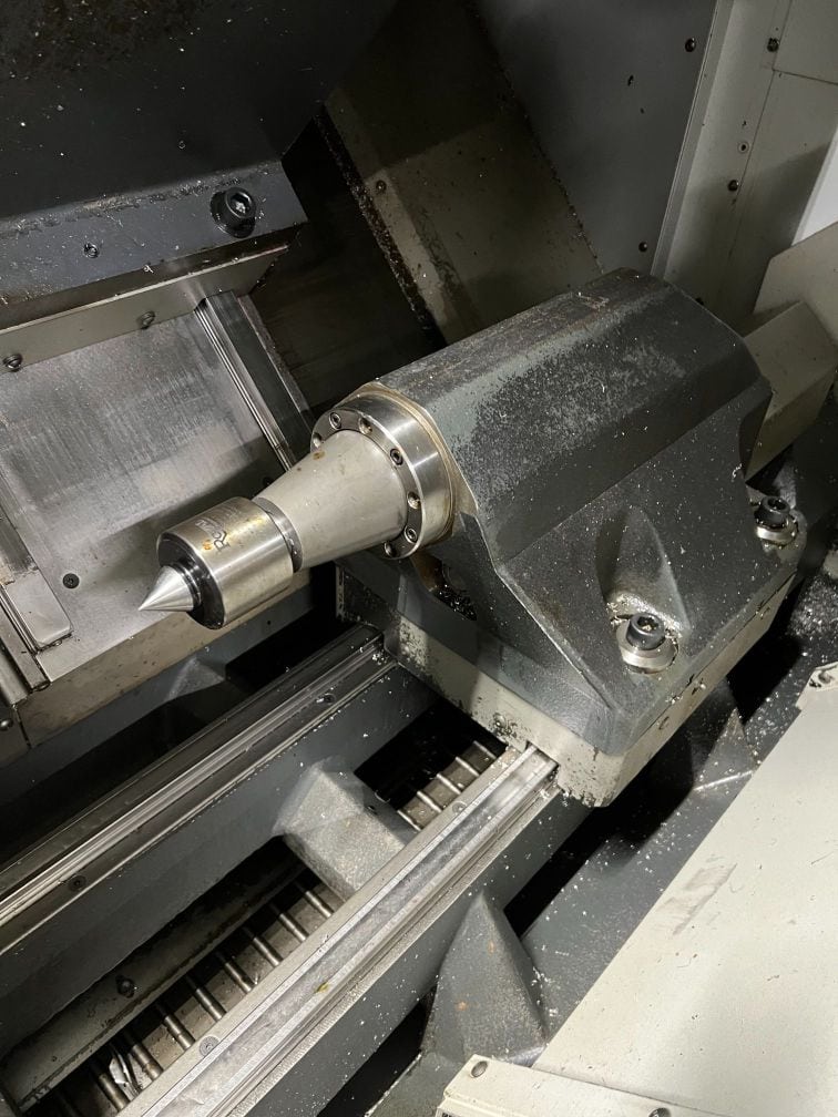 Haas ST-20 CNC Lathe, 2016 - Bar Feeder, Tailstock, Parts Catcher - Image 7