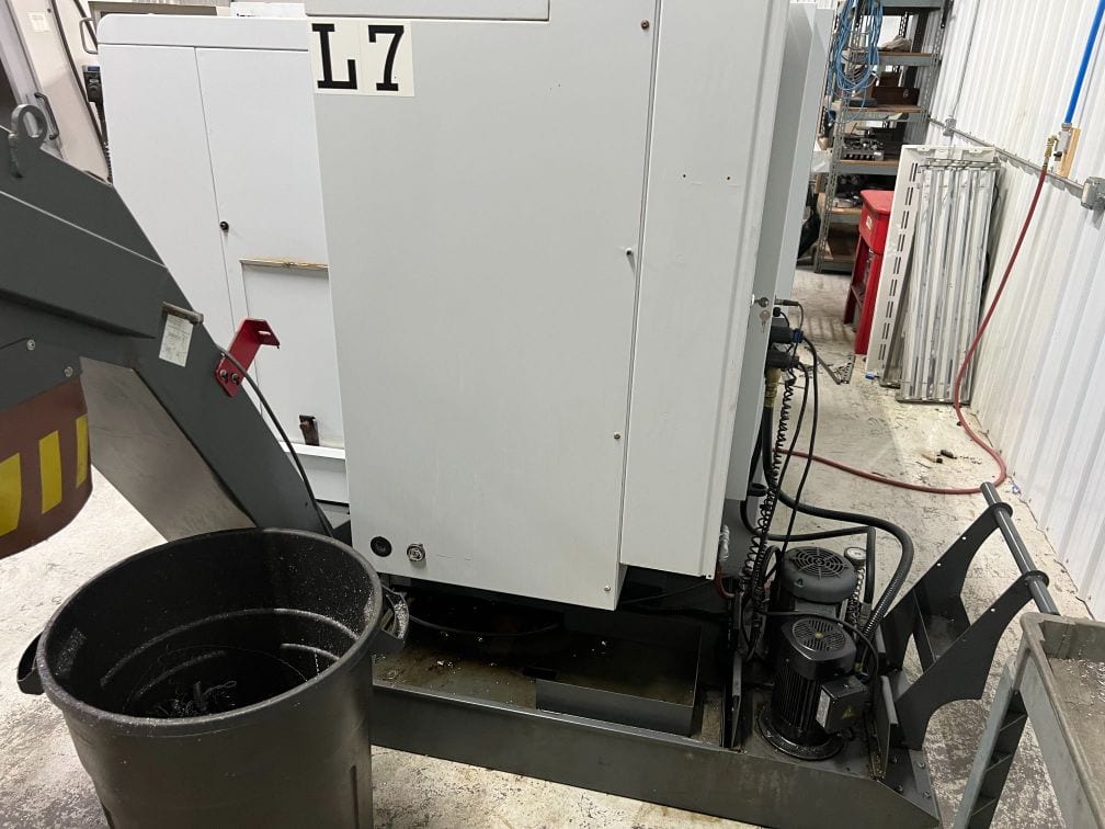 Haas ST-20 CNC Lathe, 2016 - Bar Feeder, Tailstock, Parts Catcher - Image 11