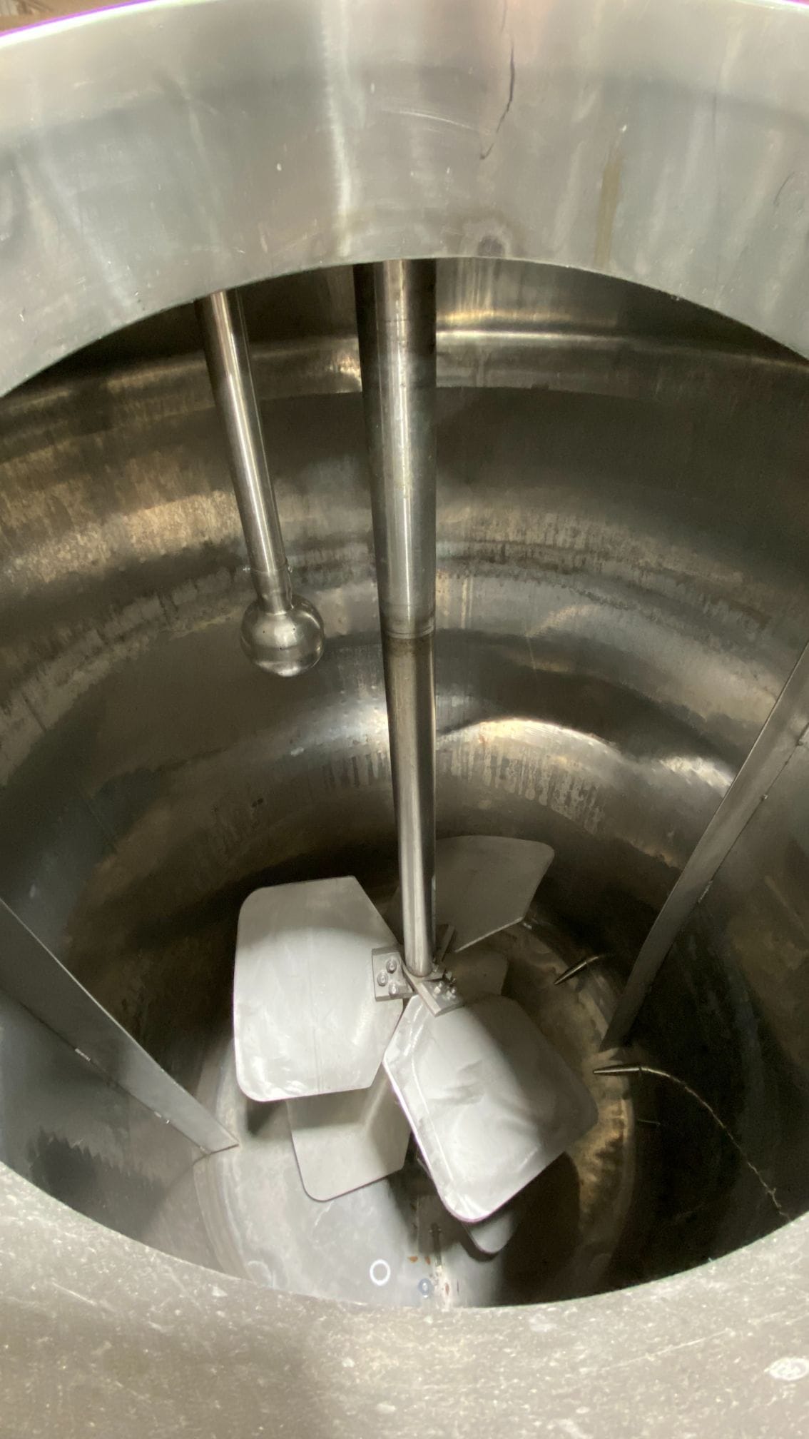 1000 Gallon Jacketed Stainless Steel Mixing Tank, 1995- with Valve for Bottom Outlet - Image 7