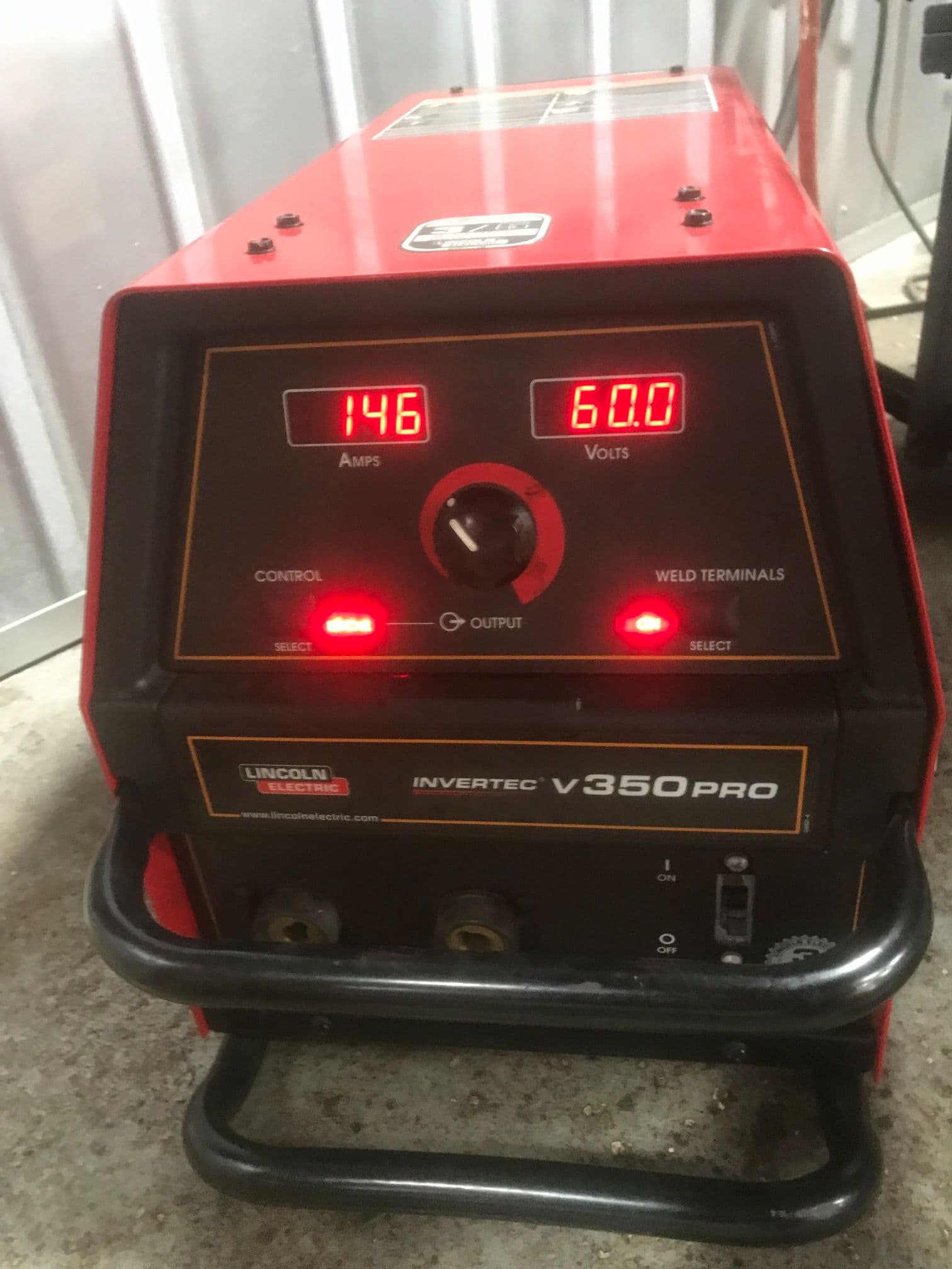 Lincoln Invertec V350 PRO multiprocess welder model K2437-2, 2020 - Image 3