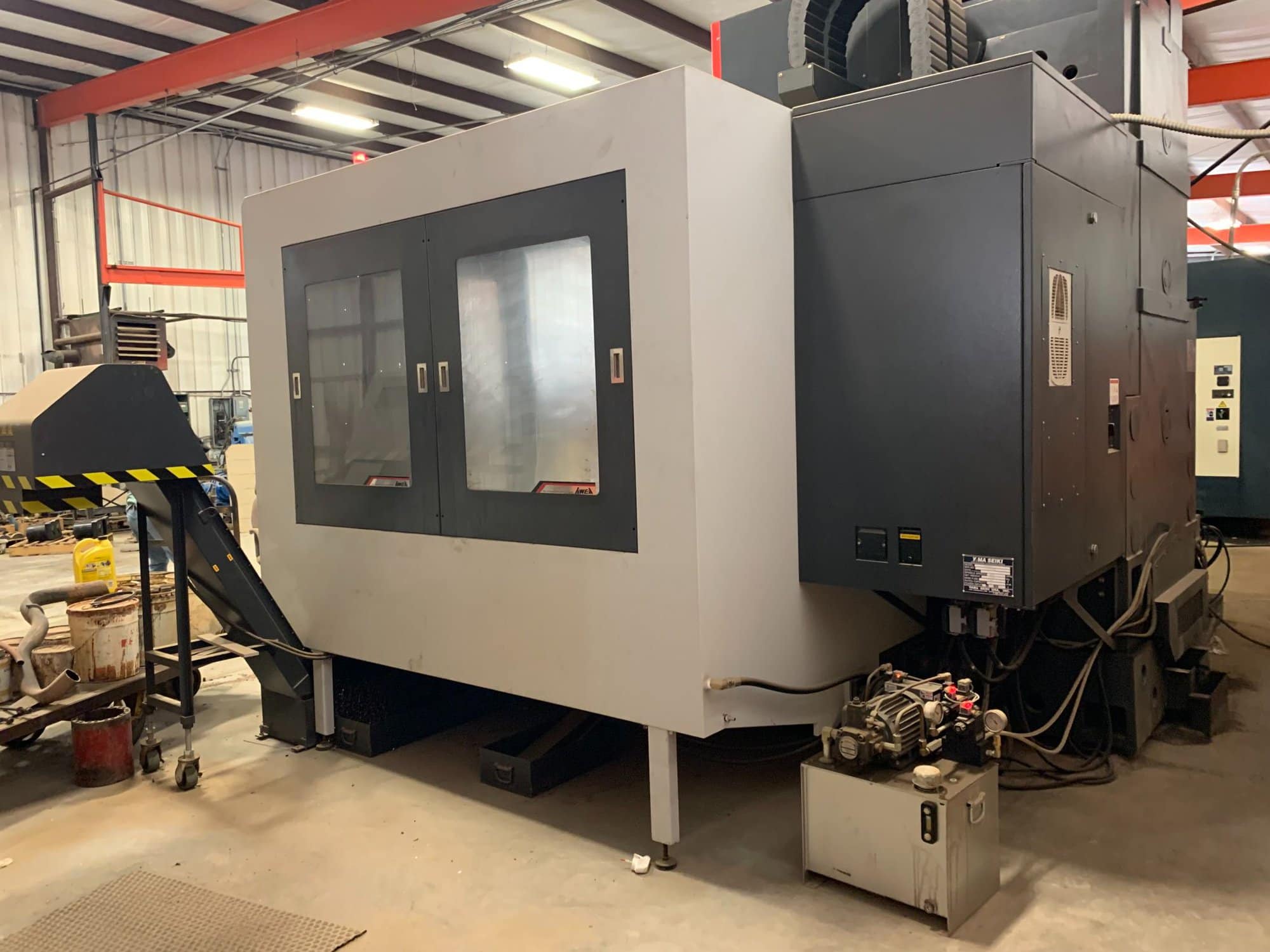 Yama Seiki BM2100 High Rigidity CNC VMC, 2019 - Fanuc, 4th Axis, CTS - Image 11