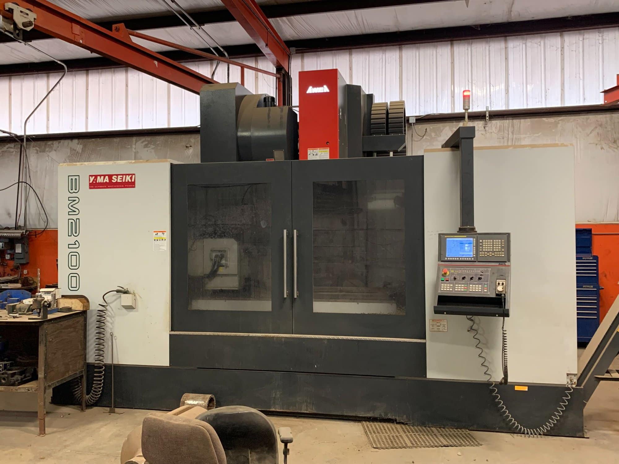 Yama Seiki BM2100 High Rigidity CNC VMC, 2019 - Fanuc, 4th Axis, CTS - Image 20