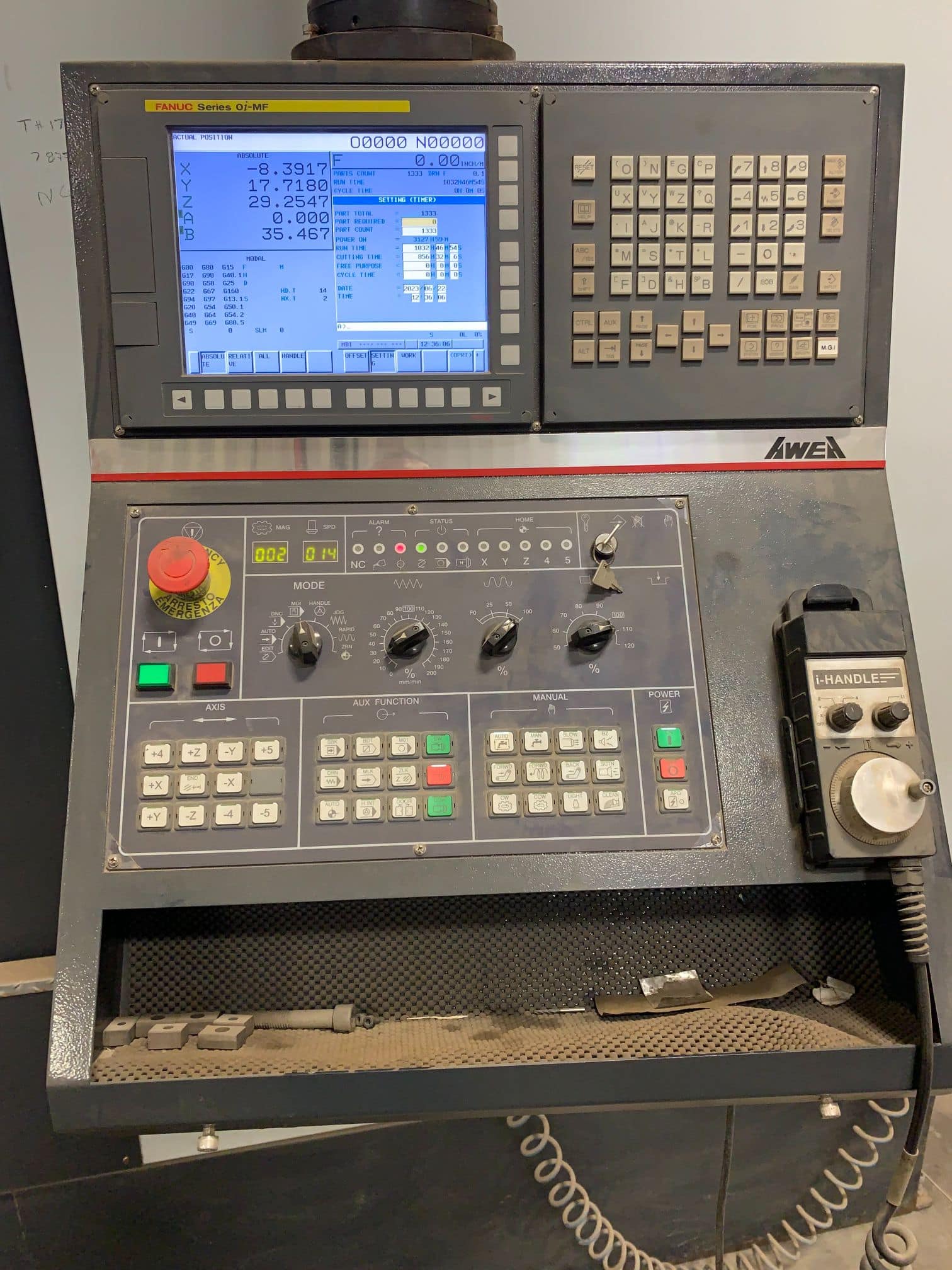 Yama Seiki BM2100 High Rigidity CNC VMC, 2019 - Fanuc, 4th Axis, CTS - Image 24