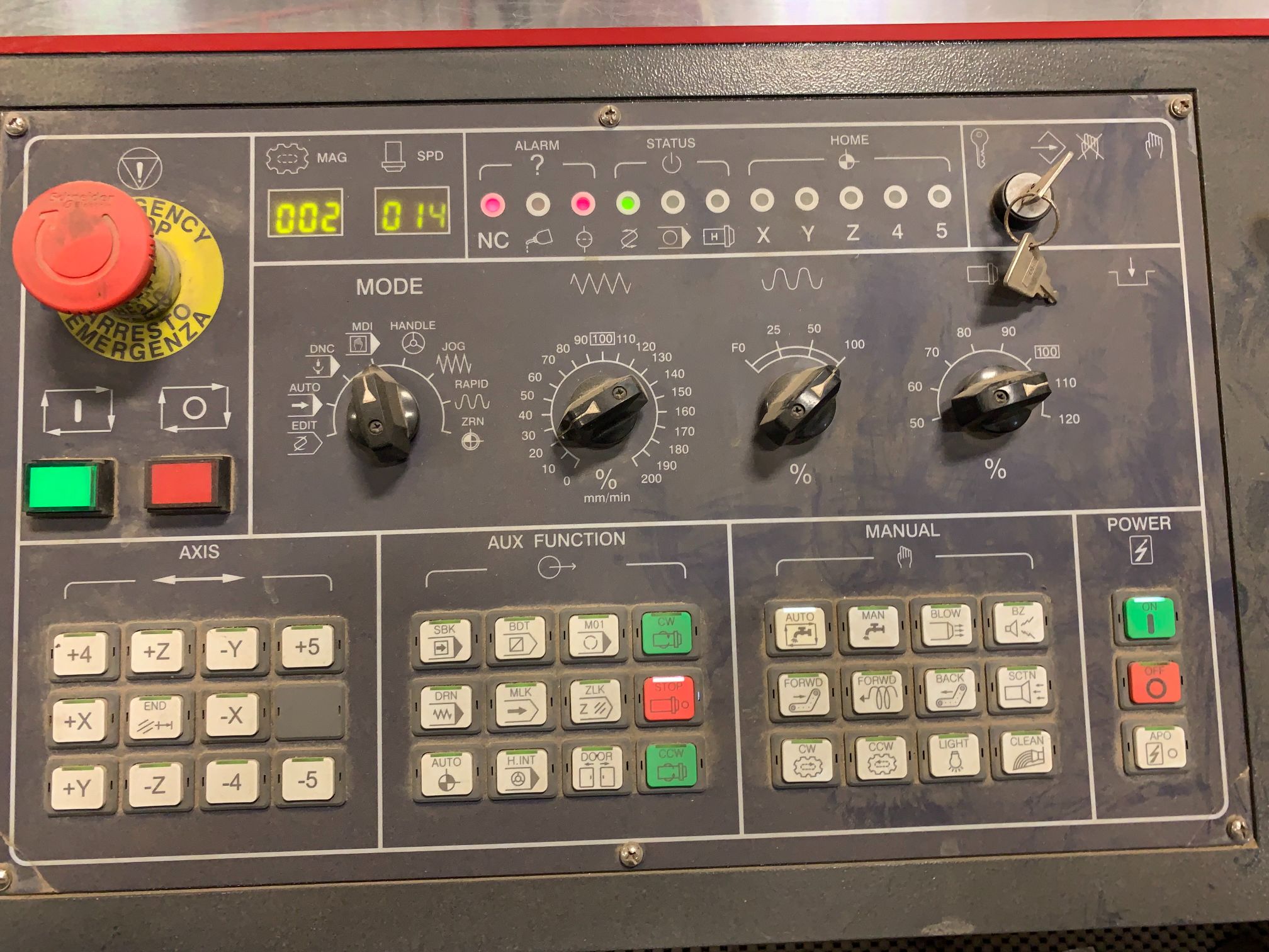 Yama Seiki BM2100 High Rigidity CNC VMC, 2019 - Fanuc, 4th Axis, CTS - Image 25