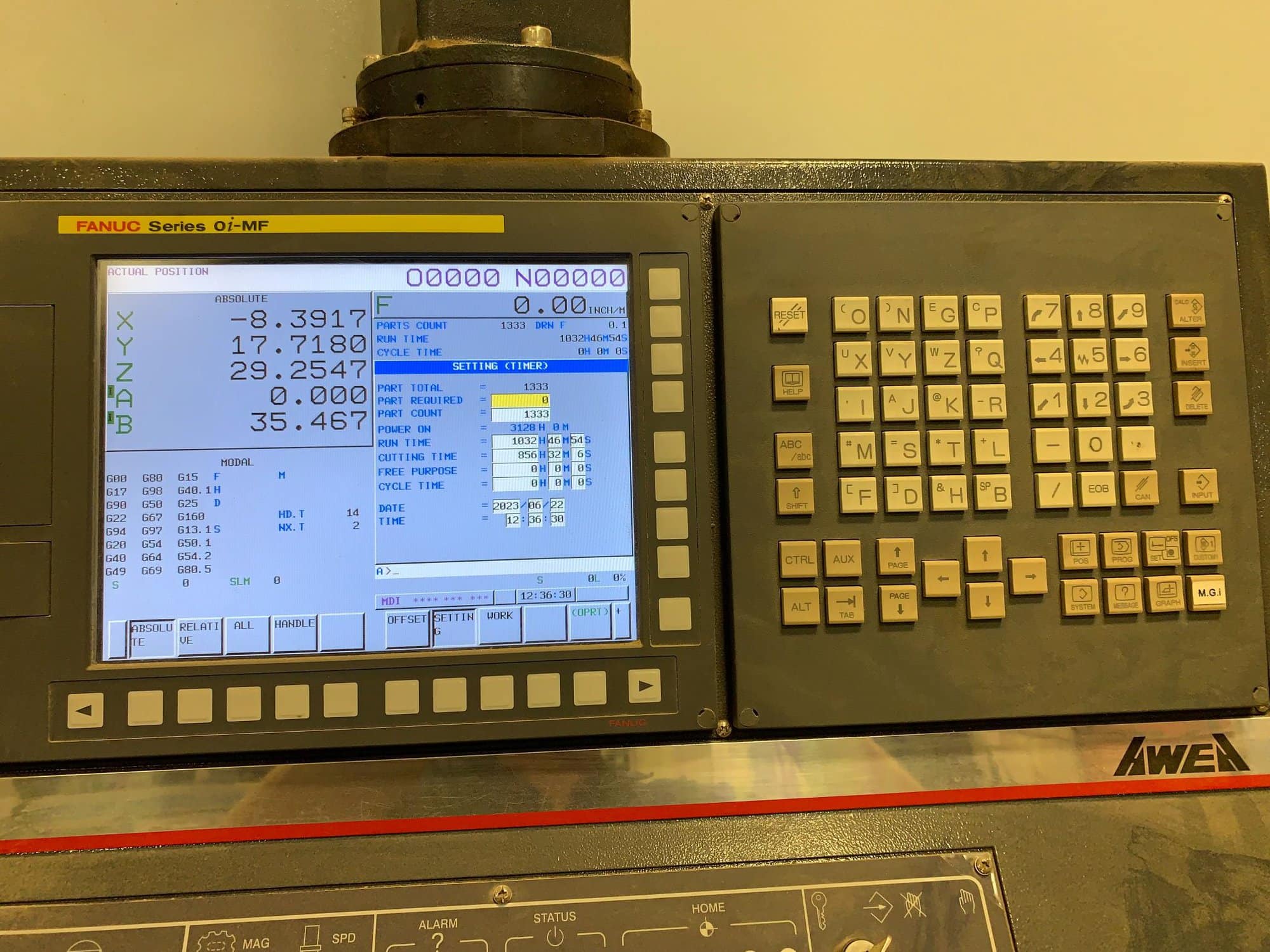 Yama Seiki BM2100 High Rigidity CNC VMC, 2019 - Fanuc, 4th Axis, CTS - Image 26