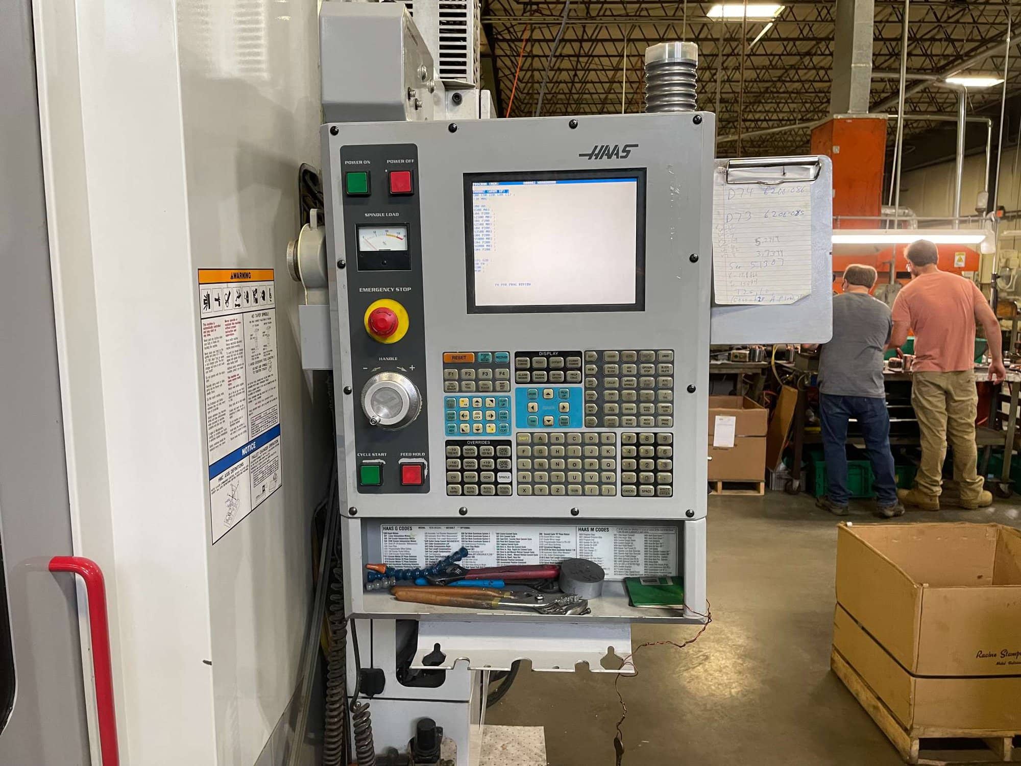 Haas EC-300 CNC HMC, 2004 - Dual Pallet, Mistaway, Chip Auger, NEEDS NEW SPINDLE - Image 3