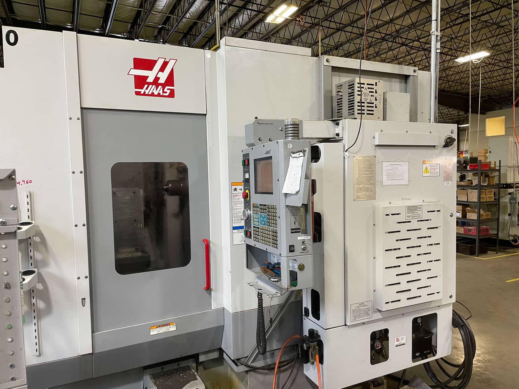 Haas EC-300 CNC HMC, 2004 - Dual Pallet, Mistaway, Chip Auger, NEEDS NEW SPINDLE - Image 4