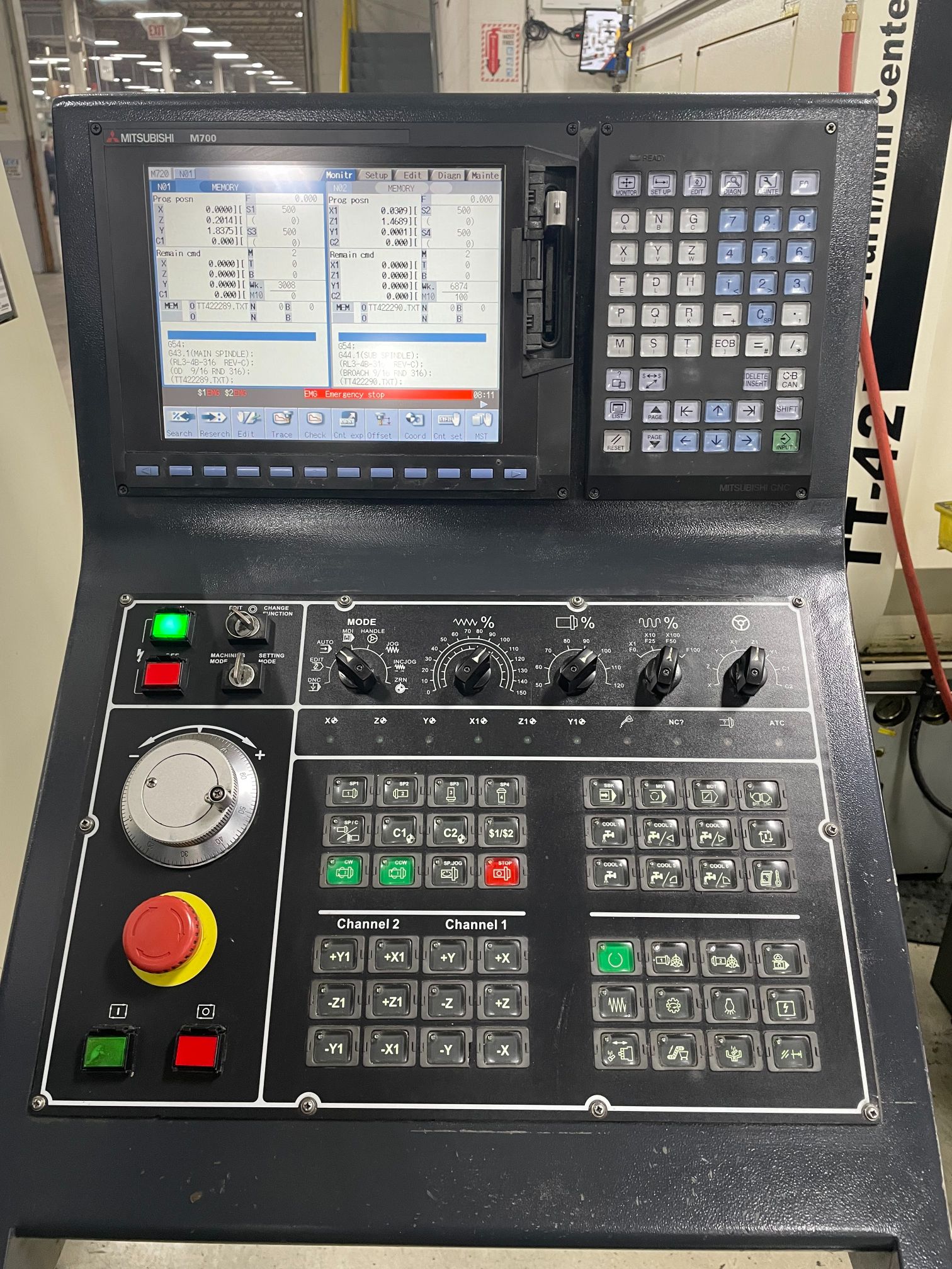 Quick-Tech TT-42 CNC Multi-Axis Lathe, 2011 - 8 Axis - Image 2