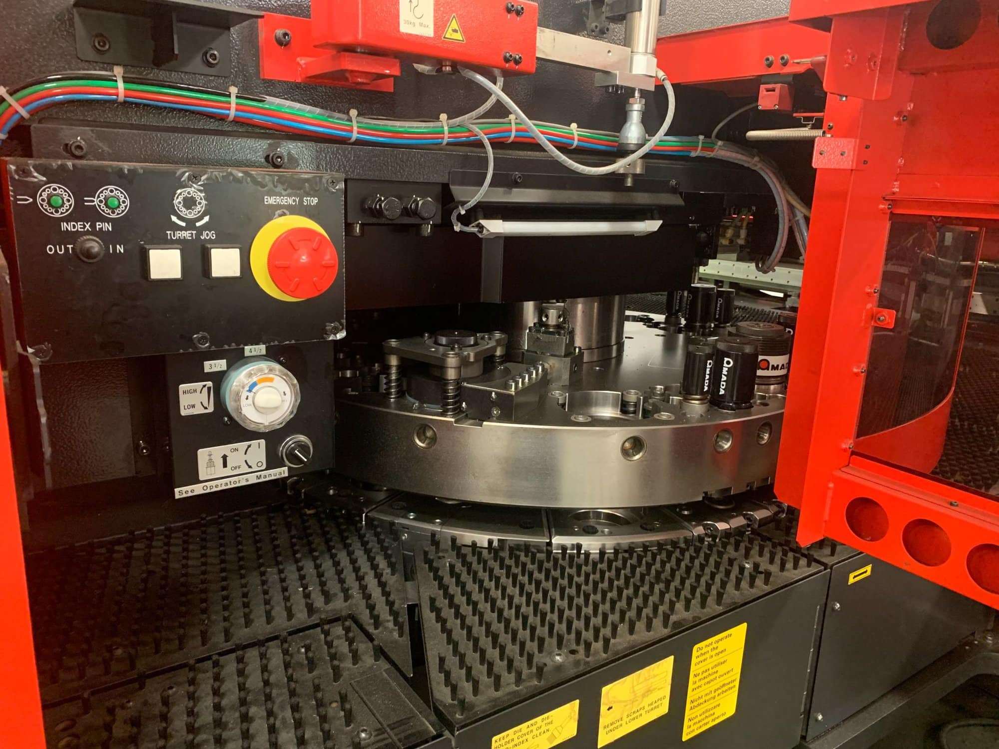 22 Ton Amada AE-2510NT CNC Turret Punch, 2020 - Low Hours - Image 9