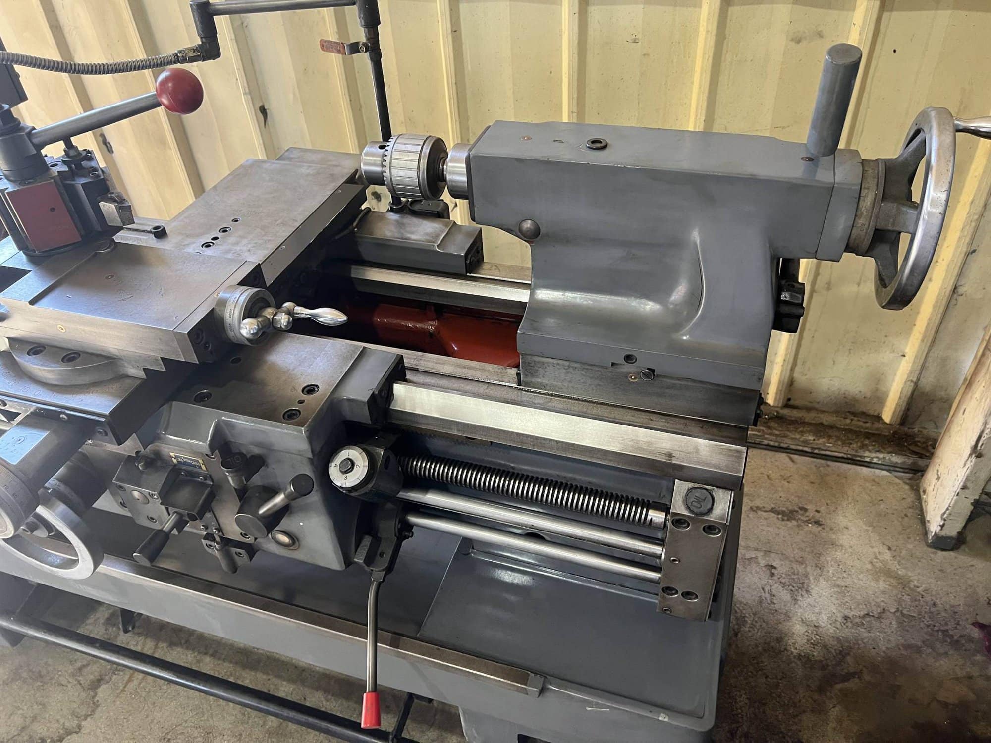 18" x 40" Hwacheon HL-460 Manual Lathe, 2006 - Digital Read Out, Tailstock - Image 6
