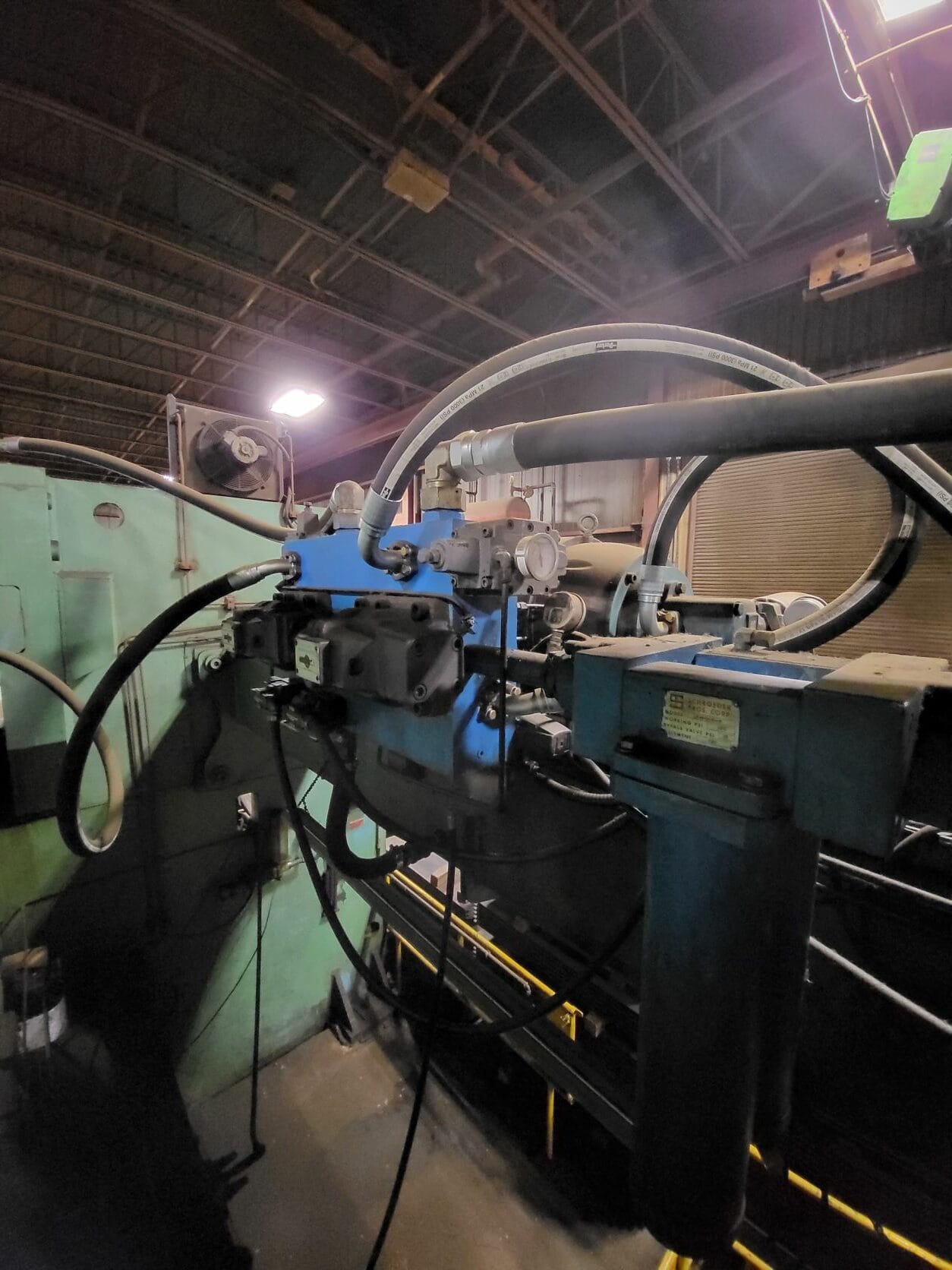 1000 Ton x 20' Niagara HD-1000-14-20 Hydraulic Press Brake, 1976 - Punch Press Fitted - Image 4
