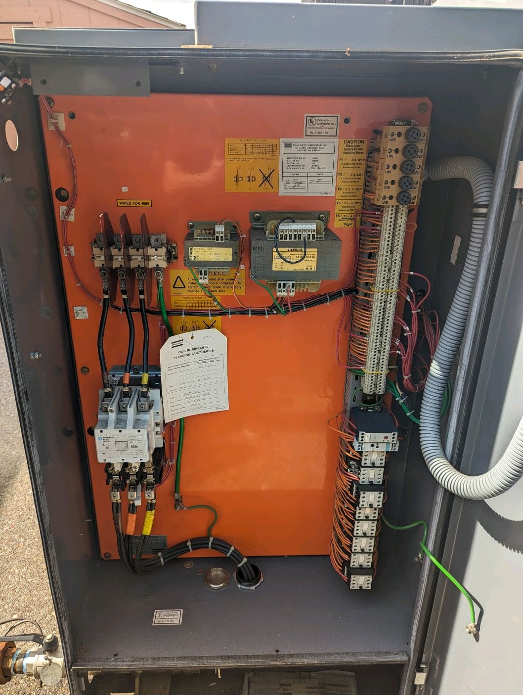 60 HP Atlas Copco ZR45 Rotary Screw Air Compressor, 1993 - Image 4