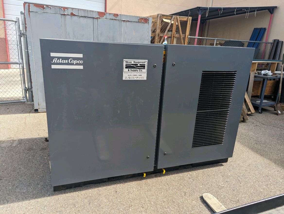 60 HP Atlas Copco ZR45 Rotary Screw Air Compressor, 1993 - Image 7