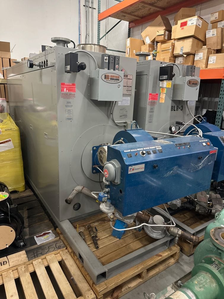 Bryan AB300-W-FDG Forced Draft Water Boiler, 2006