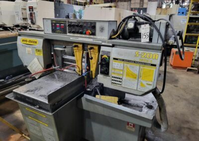 hyd-mech s-20a series ii horizontal pivot band saw
