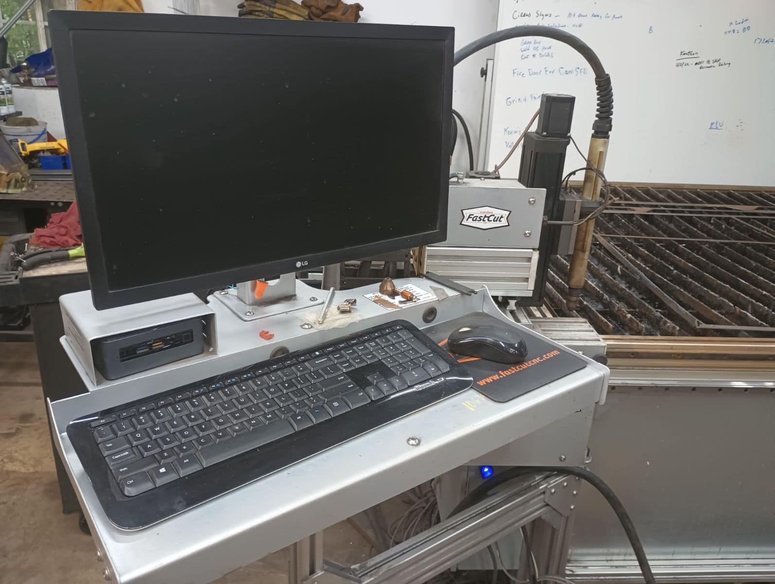 5x10 Fast Cut Icon Elite Plasma Table with Water Bed and Hypotherm Power Max85, 2020 - Image 4