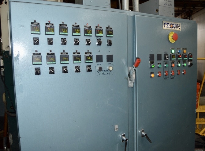 2.5" Crown Single Screw Extruder, Rebuilt to Specification in 2015 - 36:1 L/D Ratio - Image 4