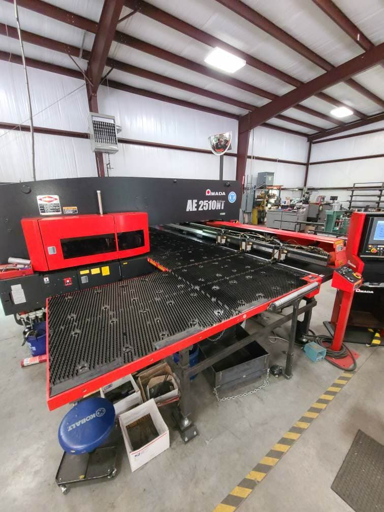 22 Ton Amada AE-2510NT CNC Turret Punch, 2020 - Low Hours - Image 10