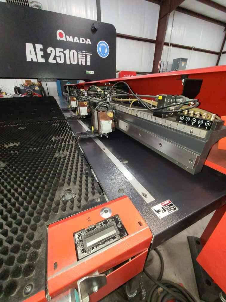 22 Ton Amada AE-2510NT CNC Turret Punch, 2020 - Low Hours - Image 5