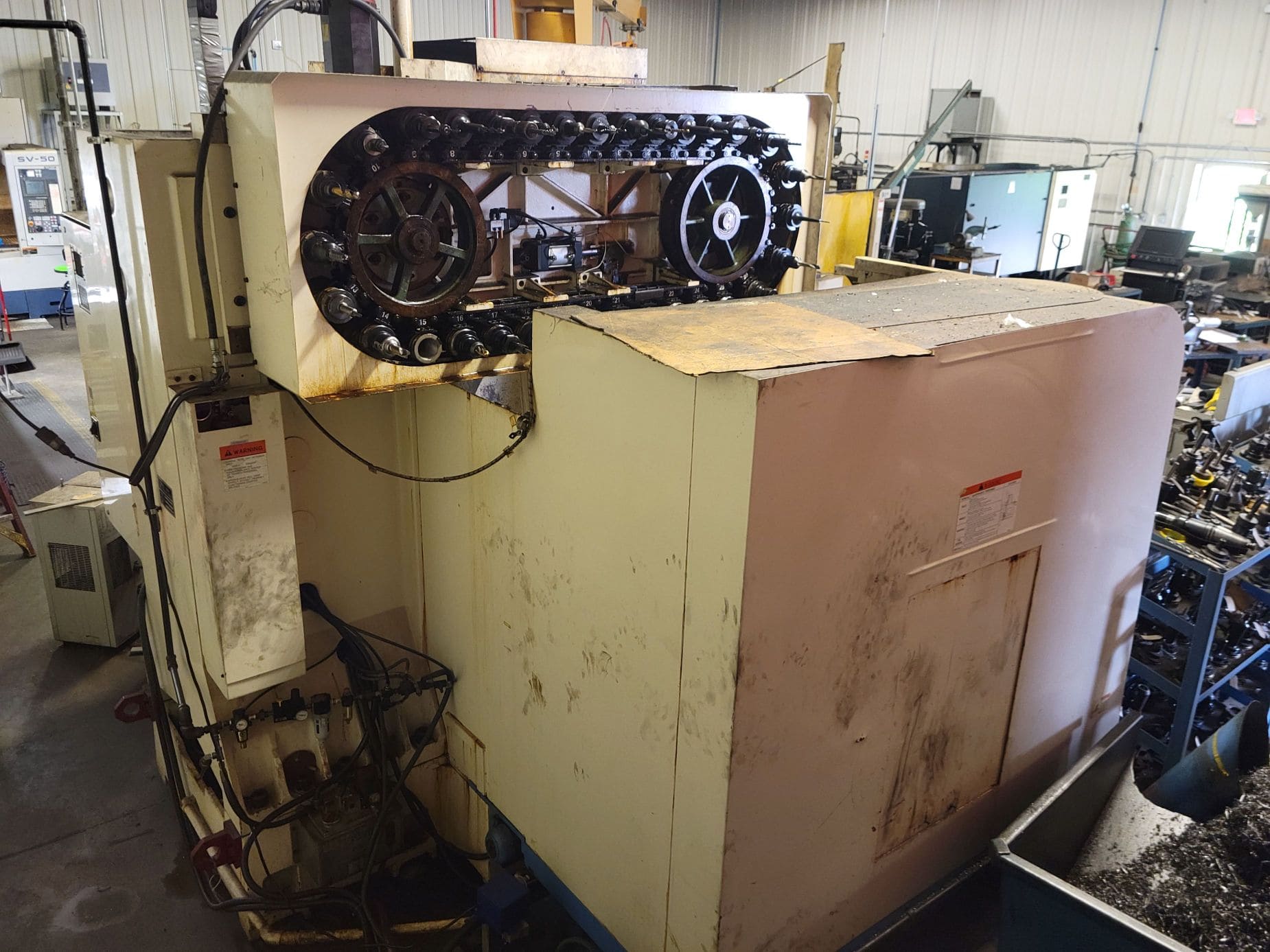 Amera Seiki VAS 650M CNC VMC, 2002 - 4th Axis, TSC - Image 3