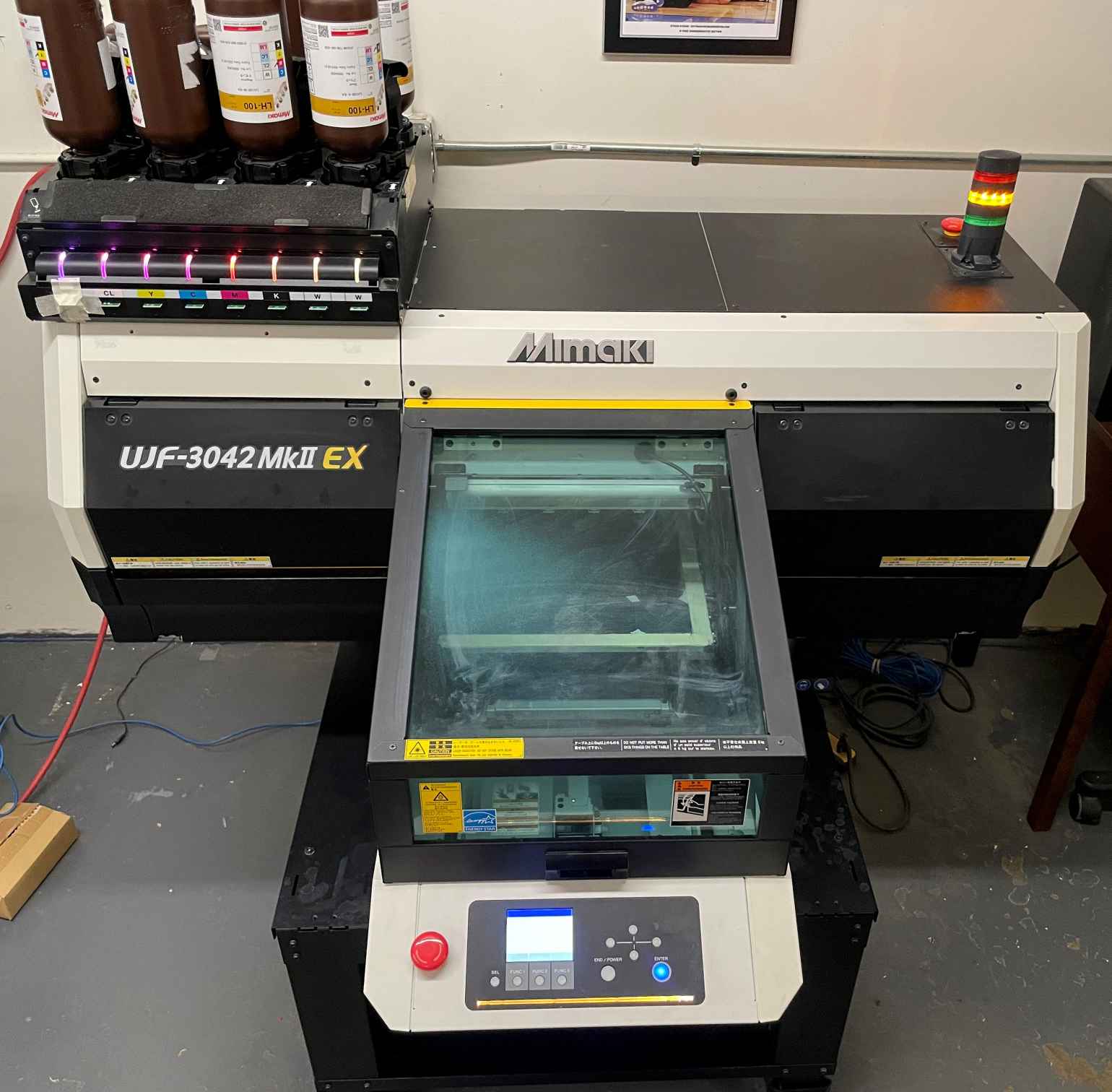 Mimaki UJF-3042 Mk II EX Color Inkjet Printer, 2018
