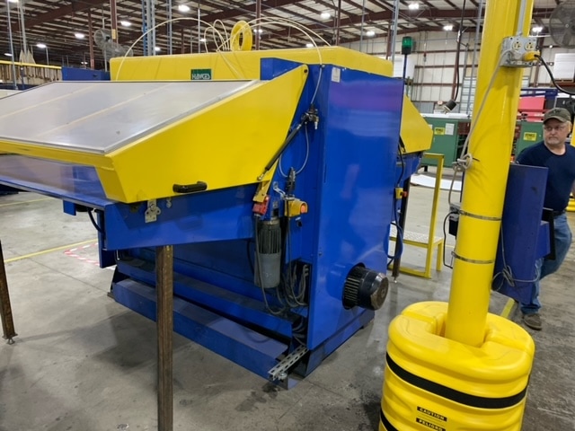 Hawkes 150 Ton Hydraulic Beam Press, 2001 - 58" x 42" Table - Image 2