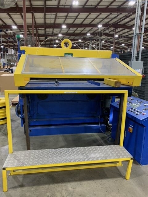 Hawkes 150 Ton Hydraulic Beam Press, 2001 - 58" x 42" Table - Image 4
