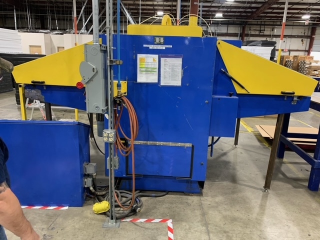 Hawkes 150 Ton Hydraulic Beam Press, 2001 - 58" x 42" Table - Image 5