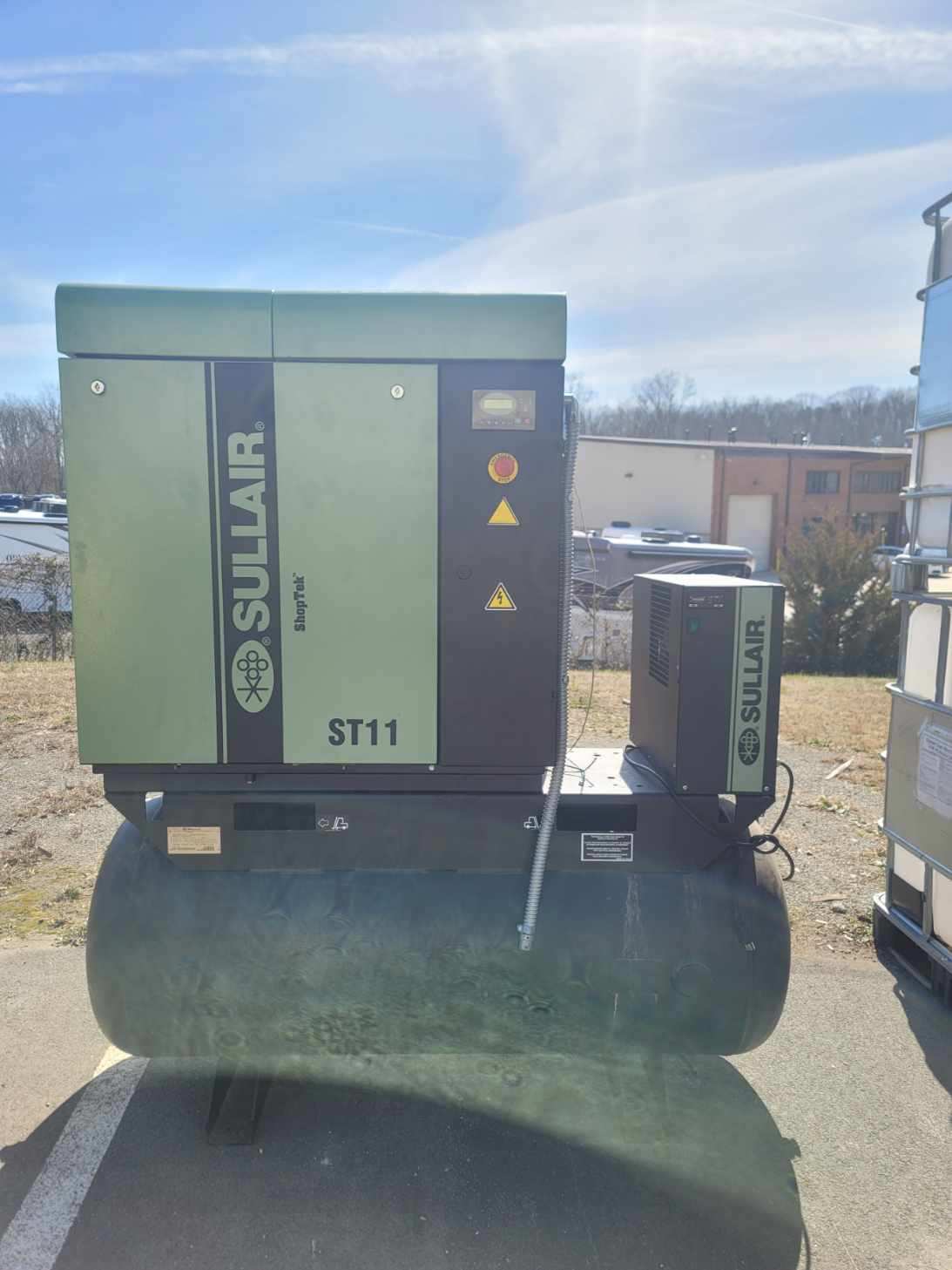 15 Hp Sullair ST1109RD Rotary Screw Air Compressor, 2019