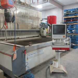 6' x 12' Mitsubishi MWX4-612 Water Jet, 2012 - Upgraded KMT Intensifier (Pro 60) 90,000 PSI